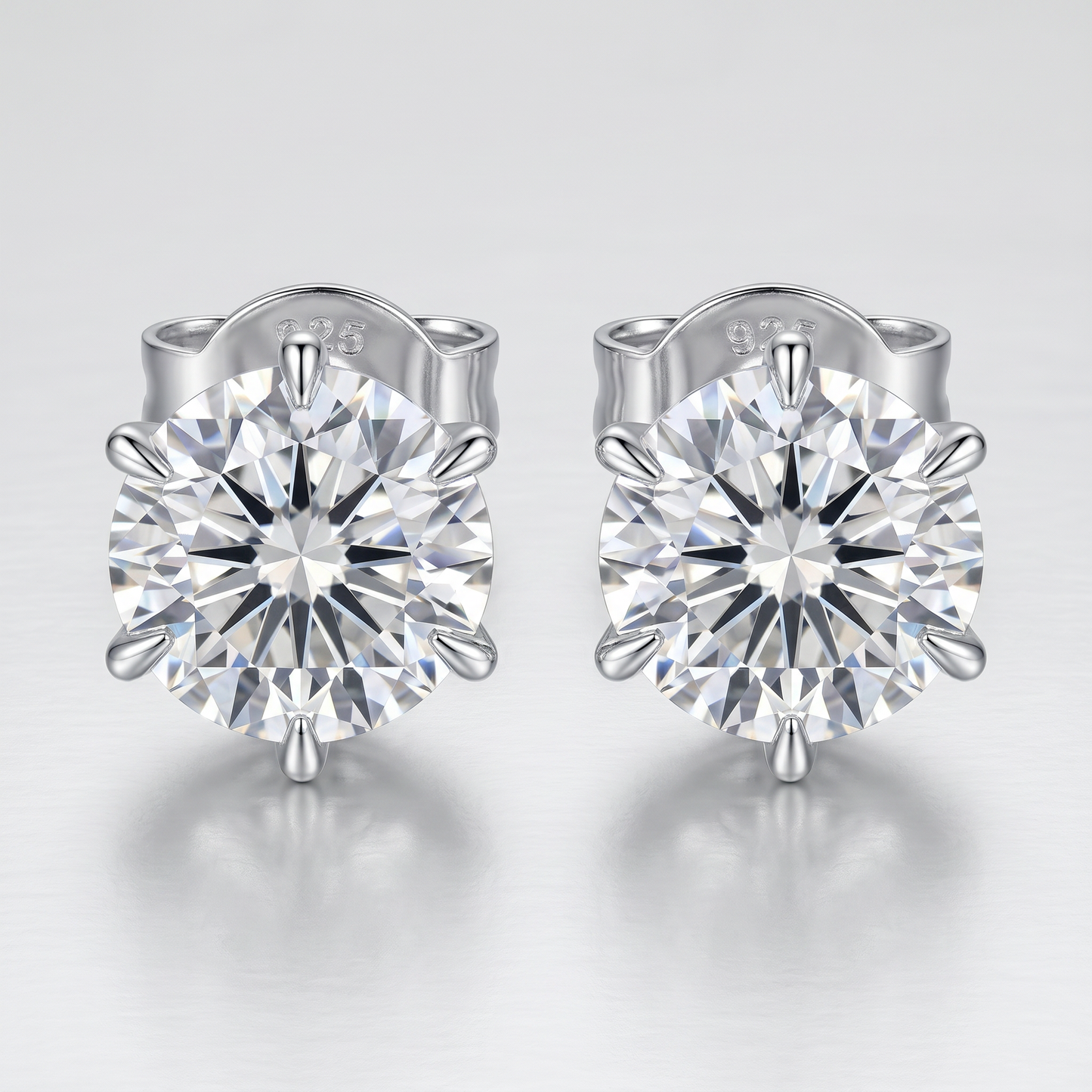 Moissanite Aurelia Ohrstecker