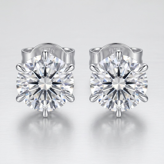 Moissanite Aurelia Ohrstecker