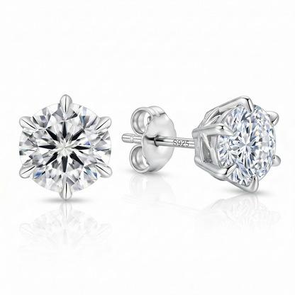 Moissanite Aurelia Ohrstecker