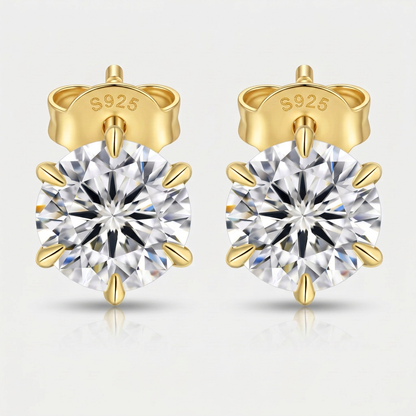 Moissanite Aurelia Ohrstecker