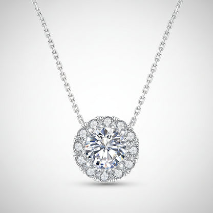 Moissanite Bloom Halskette