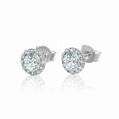 Moissanite Bloom Ohrstecker