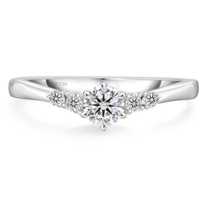 Moissanite Celestial Ring