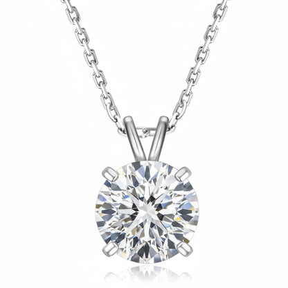 Moissanite Eternity Halskette