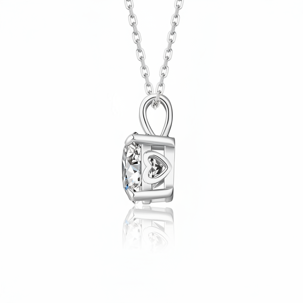 Moissanite Eternity Halskette