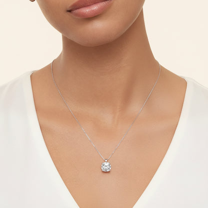 Moissanite Eternity Halskette