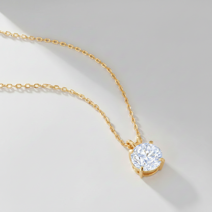 Moissanite Eternity Halskette