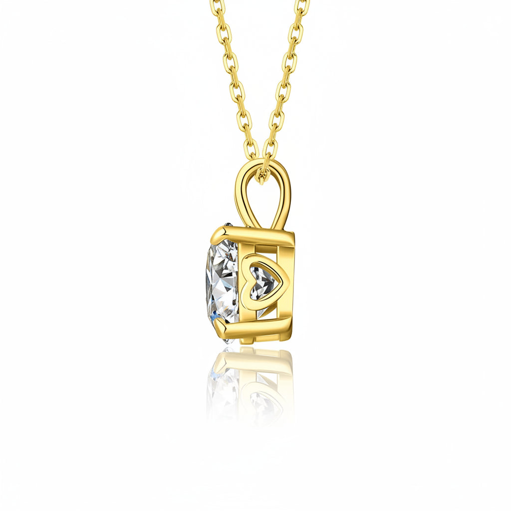 Moissanite Eternity Halskette