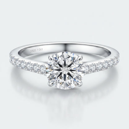 Moissanite Eternity Ring