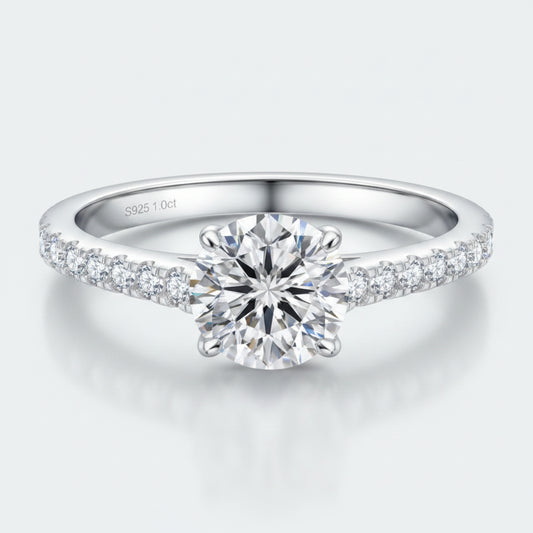 Moissanite Eternity Ring