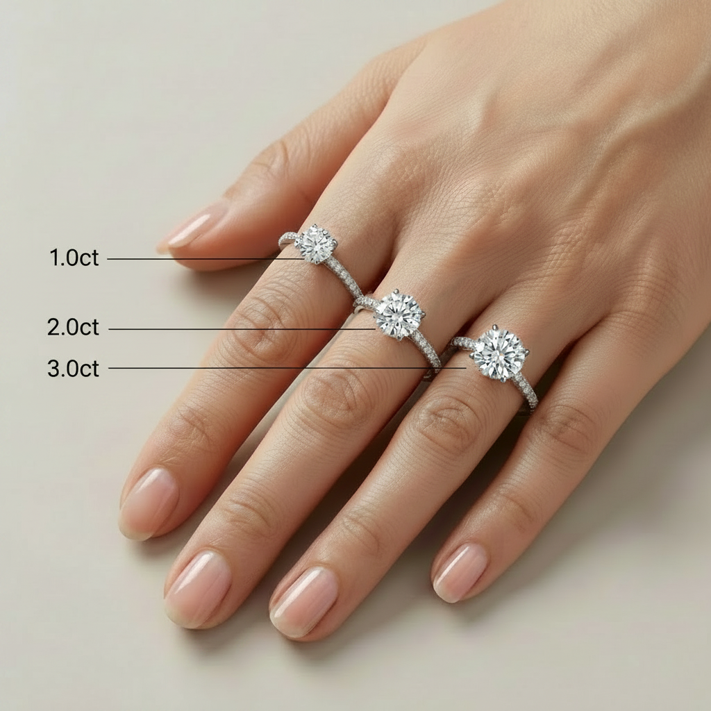 Moissanite Eternity Ring