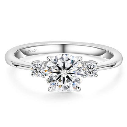 Moissanite Galaxy Ring