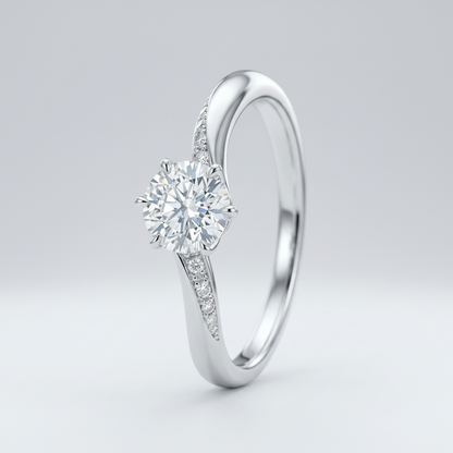 Moissanite Ignite Ring