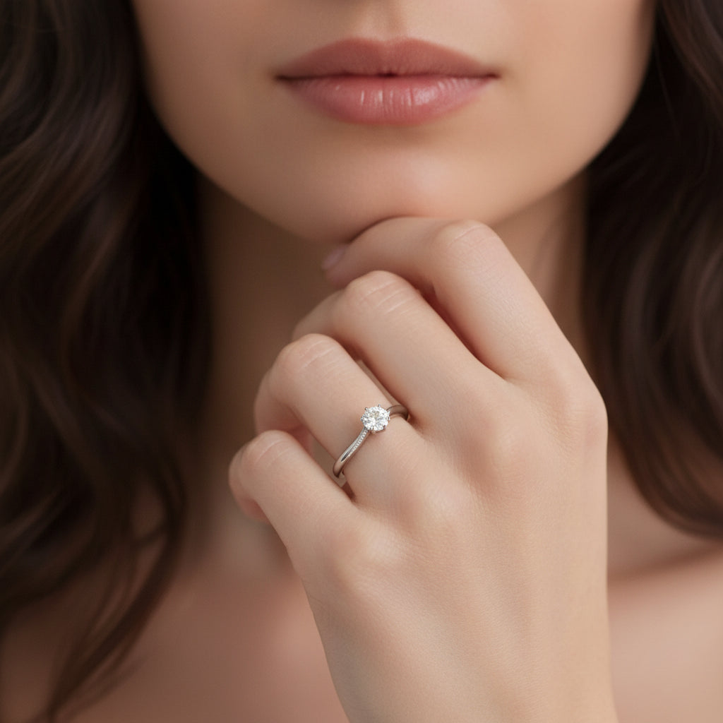 Moissanite Ignite Ring