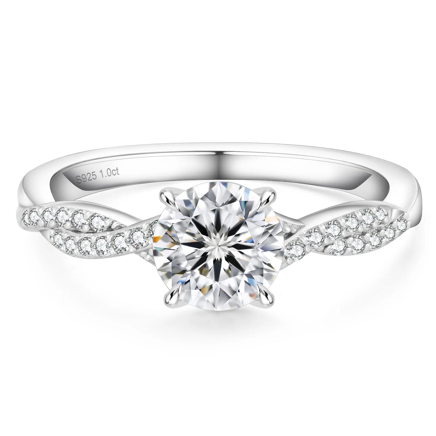 Moissanite Polaris Ring