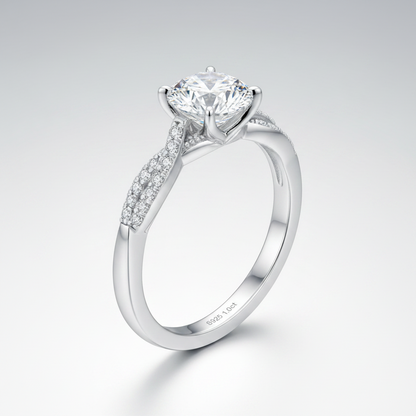 Moissanite Polaris Ring