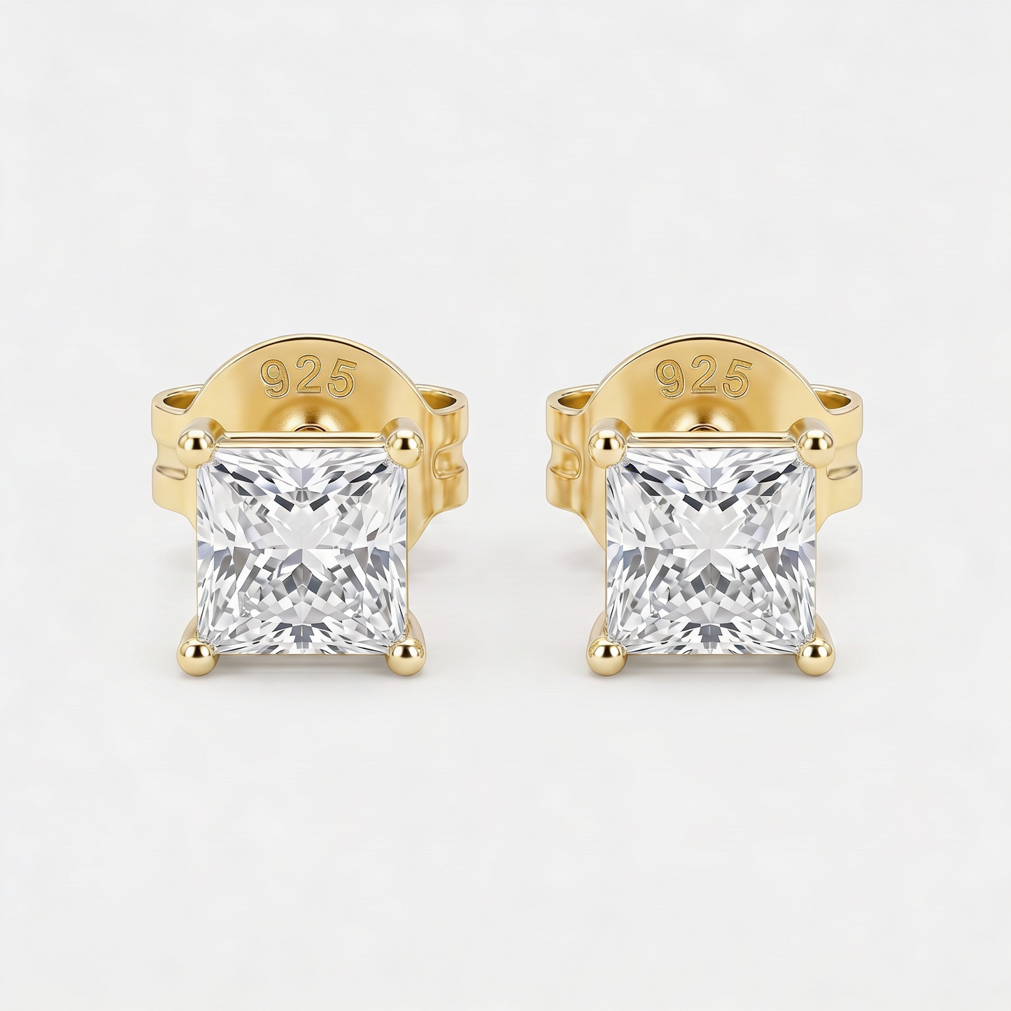 Moissanite Royale Ohrstecker