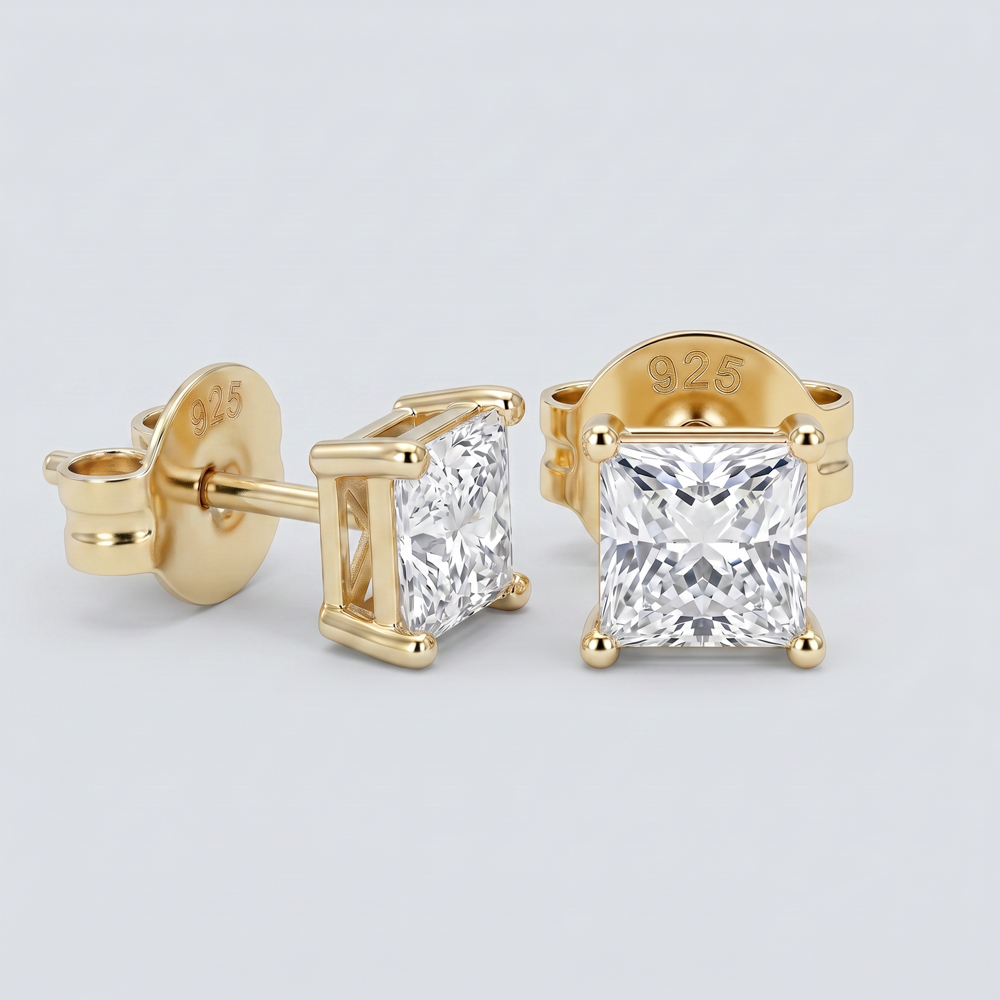 Moissanite Royale Ohrstecker