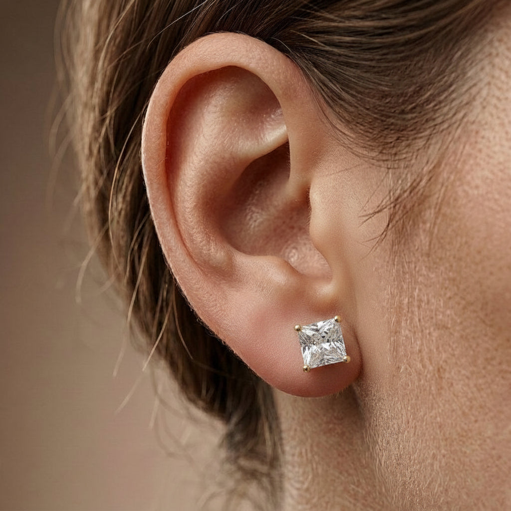 Moissanite Royale Ohrstecker