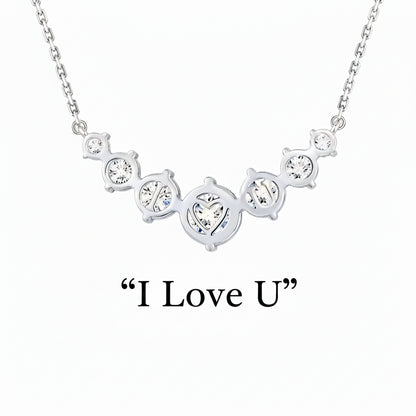 Moissanite Statement Halskette