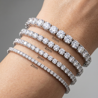 Moissanite Tennis Armband