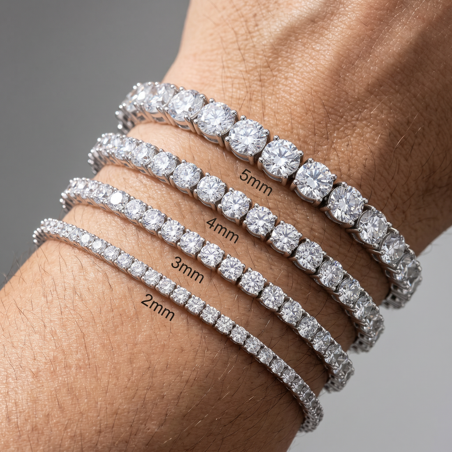 Moissanite Tennis Armband