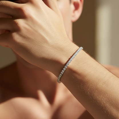 Moissanite Tennis Armband