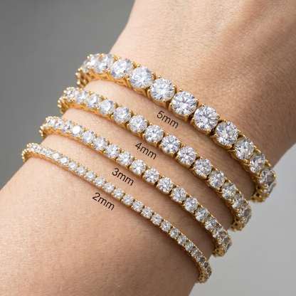 Moissanite Tennis Armband