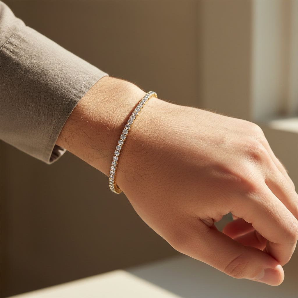 Moissanite Tennis Armband