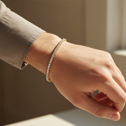 Moissanite Tennis Armband