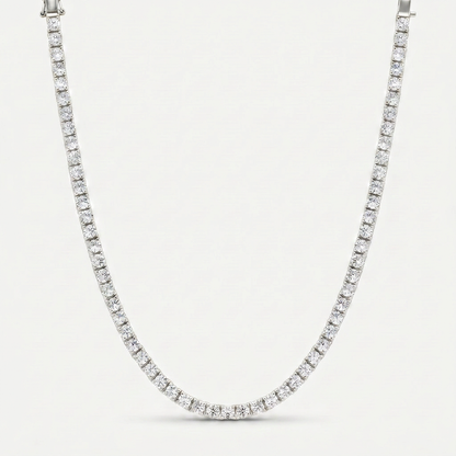 Moissanite Tennis Halskette